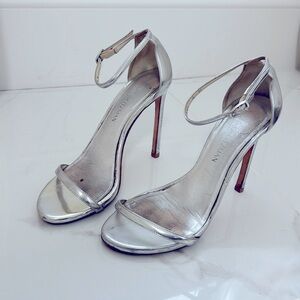 Silver heels